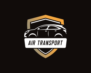 Car Vehicle Shield Transportation logo design