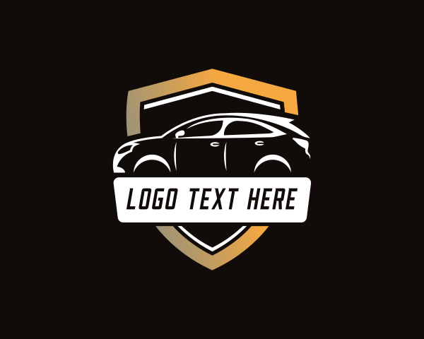 Car Vehicle Shield Transportation logo