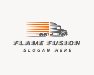 Express Freight Trucking  Logo