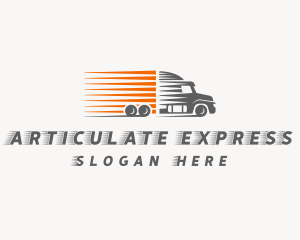 Express Freight Trucking  logo design