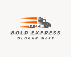 Express Freight Trucking  logo design