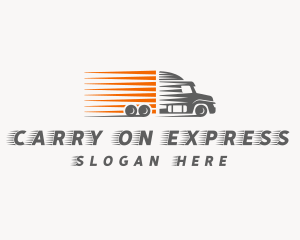 Express Freight Trucking  logo design