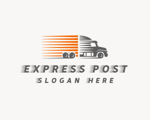 Express Freight Trucking  logo design