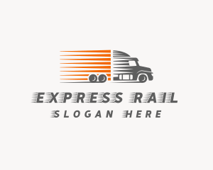 Express Freight Trucking  logo design