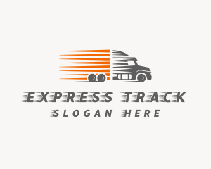 Express Freight Trucking  logo design