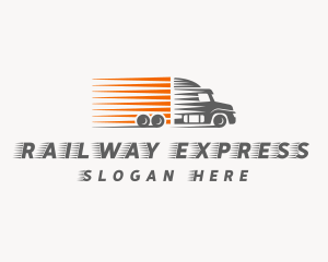 Express Freight Trucking  logo design