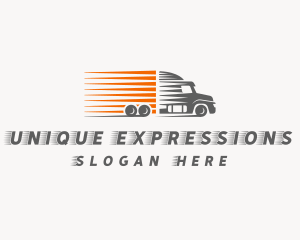 Express Freight Trucking  logo design