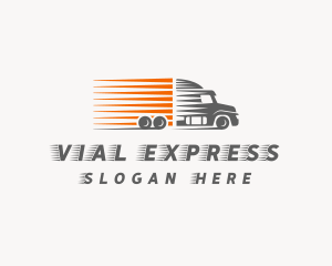 Express Freight Trucking  logo design