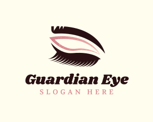 Beauty Eyelash Makeup logo design