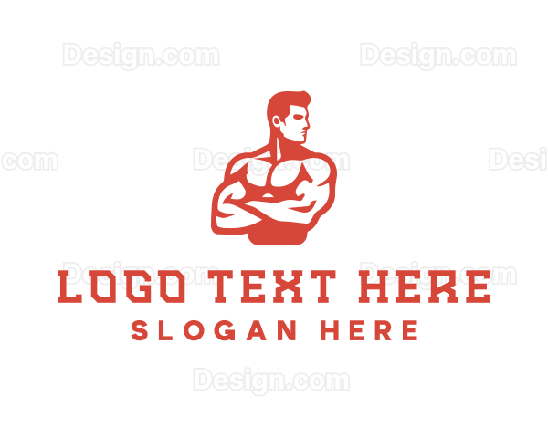 Fitness Trainer Coach Logo