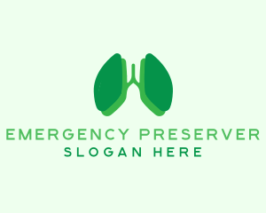 Green Lung Doctor logo design