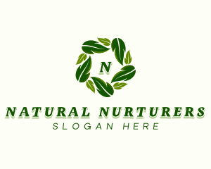 Organic Botanical Nature logo design