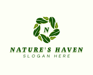 Organic Botanical Nature logo design