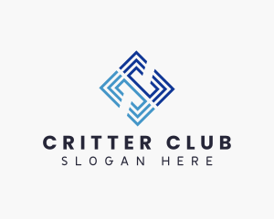 Modern Brand Letter C logo design