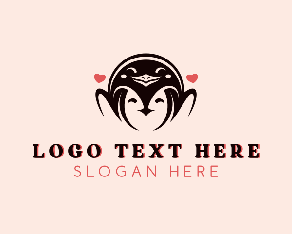 Penguin logo example 3