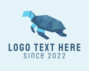 Sea Turtle Origami  logo