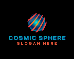 Cyber Tech Sphere logo design