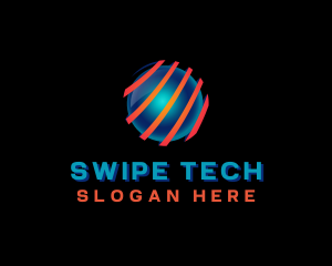 Cyber Tech Sphere logo design