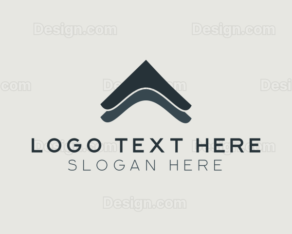 Abstract Home Roof Logo