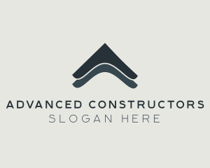 Abstract Home Roof  logo design