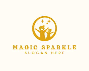 Children Sparkling Star logo design