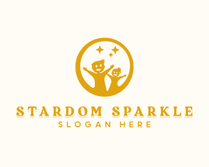 Children Sparkling Star logo design