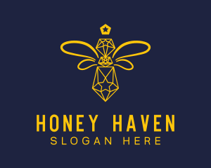 Diamond Honeybee Apiary logo