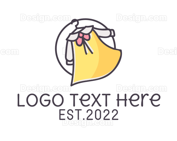 Baby Dress Clothing Logo