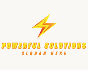 Lightning Bolt Electrical logo design