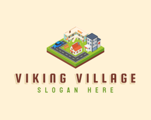 Urban Town Village logo design