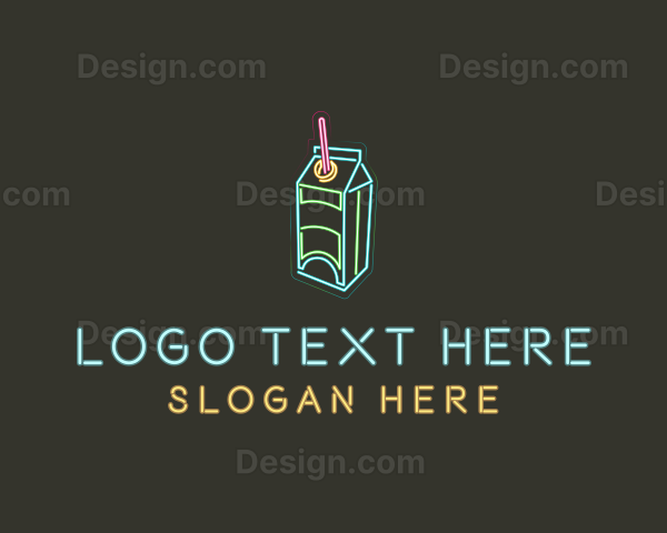 Neon Beverage Box Logo