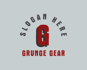 Grunge Sporty Business logo