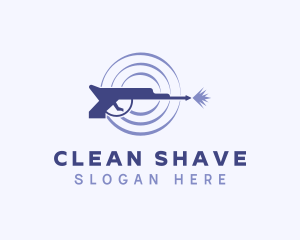 Cleaning Maintenance Pressure Washing logo design