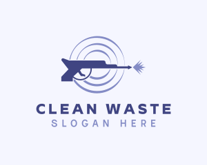 Cleaning Maintenance Pressure Washing logo design