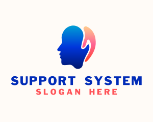 Brain Mind Support logo design