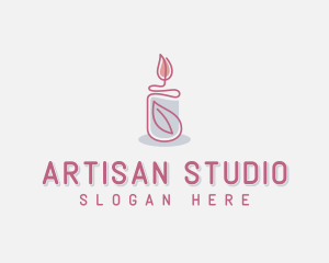 Handmade Candle Maker logo design