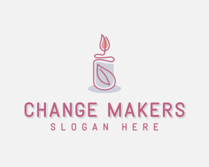 Handmade Candle Maker logo design