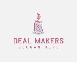 Handmade Candle Maker logo design