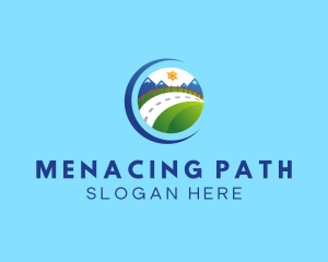 Mountain Road Travel logo design