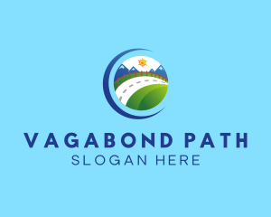 Mountain Road Travel logo design