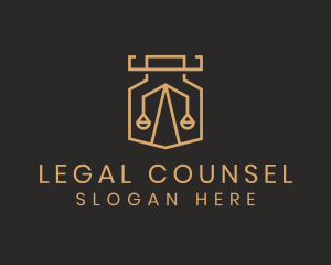 Attorney Justice Scale  logo