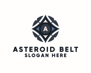 Sci Fi Star Spacecraft logo design