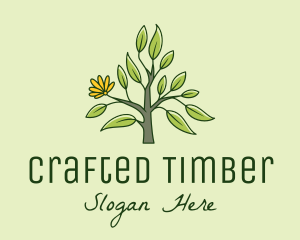 Carnation Flower Plant  logo design