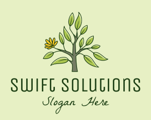 Carnation Flower Plant  logo design