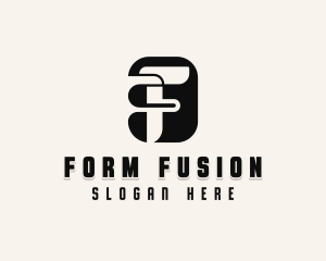 Business Brand Letter F logo design