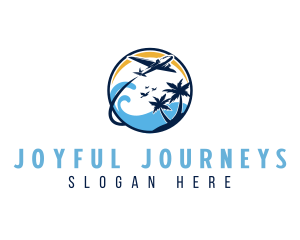 Vacation Travel Beach logo