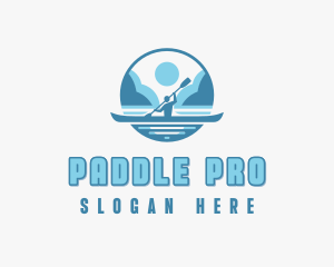 Athletic Kayaking League logo design