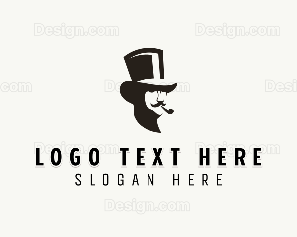 Gentleman Fashion Stylist Logo