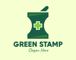 Green Cross Healing logo design