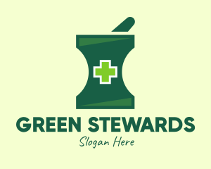 Green Cross Healing logo design